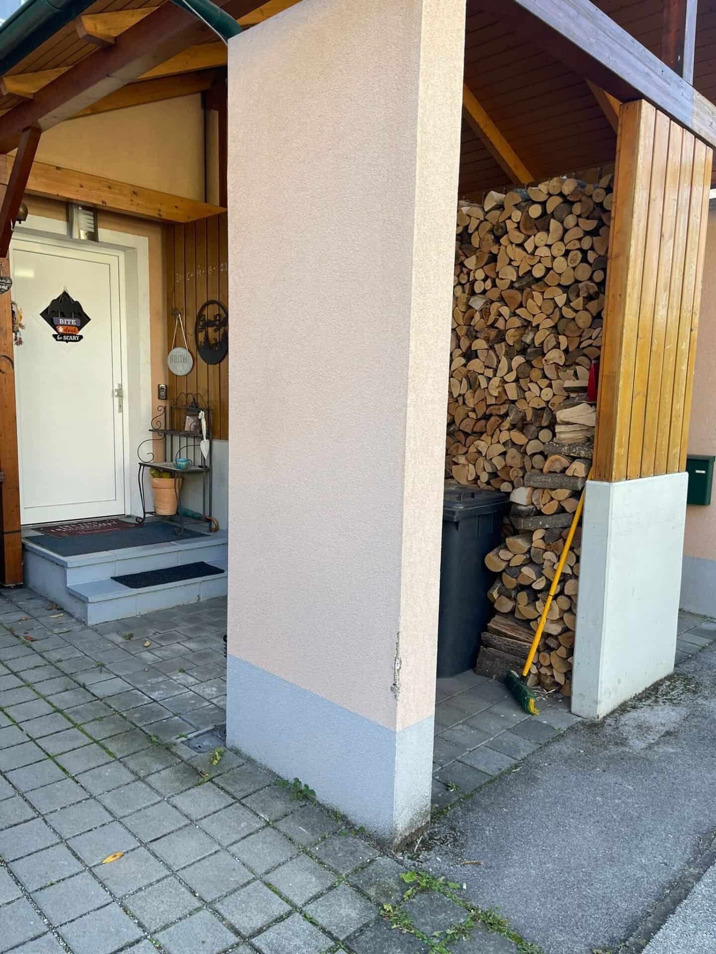 Referenzprojekt3 Fassadensanierung Vorher CKV Projekt Gmb H Wv F